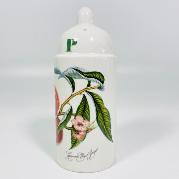 Portmeirion Pomona Ceramic Salt And Pepper Shakers 4” Tall - Picture 5 of 7